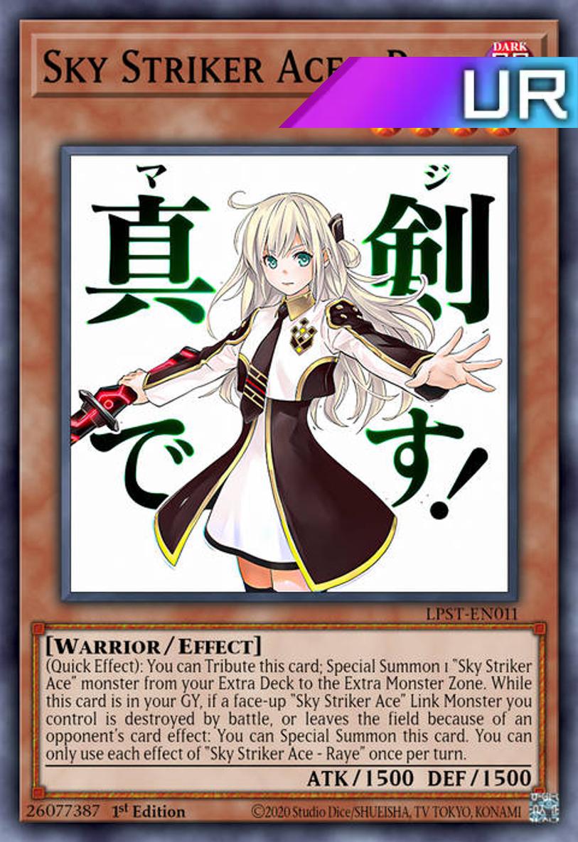 Sky Striker Ace - Raye (Variant Art) - RA05-EN093 - 1st Edition - Ultra Rare