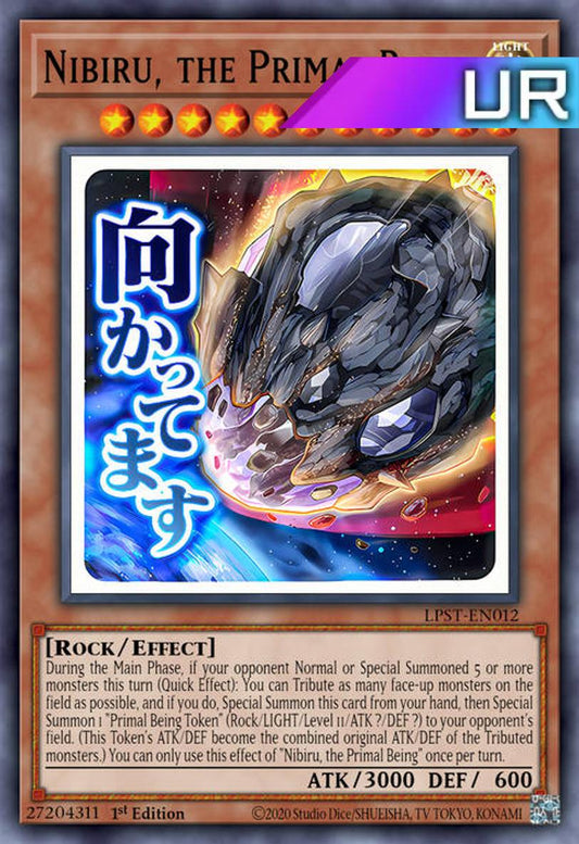 Nibiru, the Primal Being (Variant Art) - RA05-EN094 - 1st Edition - Ultra Rare