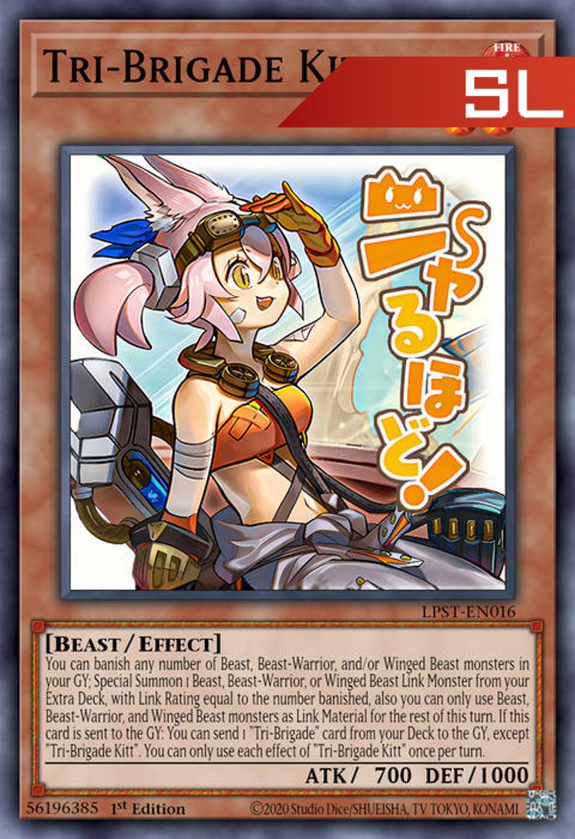 Tri-Brigade Kitt (Variant Art) - RA05-EN098 - 1st Edition - Starlight Rare