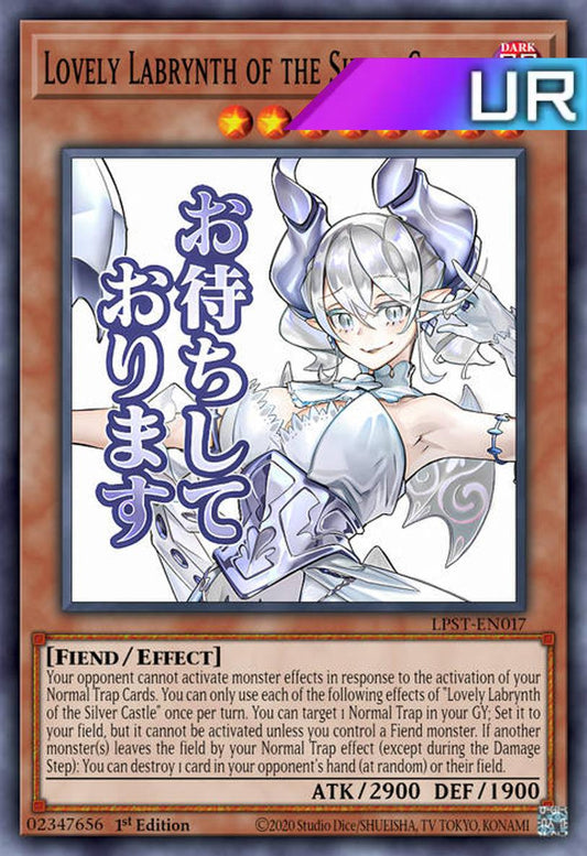 Lovely Labrynth of the Silver Castle (Variant Art) - RA05-EN099 - 1st Edition - Ultra Rare