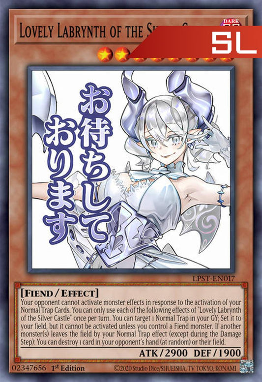 Lovely Labrynth of the Silver Castle (Variant Art) - RA05-EN099 - 1st Edition - Starlight Rare