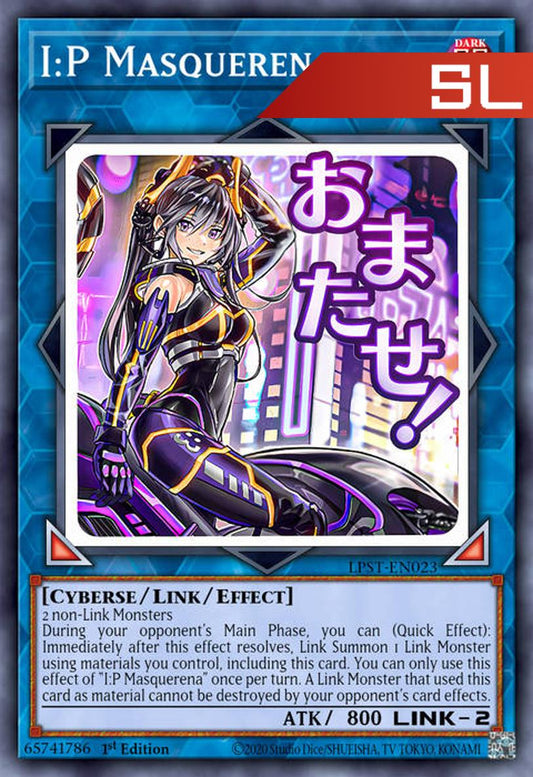I:P Masquerena (Variant Art) - RA05-EN105 - 1st Edition - Starlight Rare