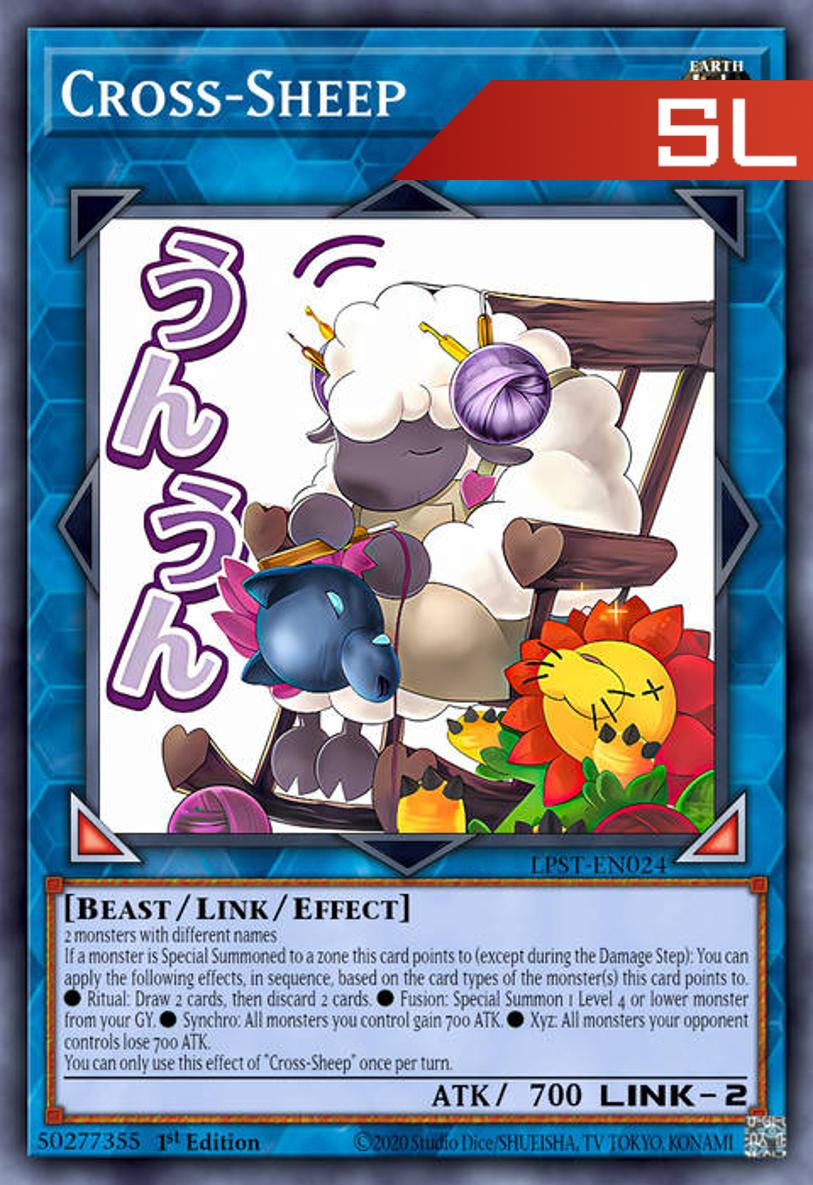 Cross-Sheep (Variant Art) - RA05-EN106 - 1st Edition - Starlight Rare