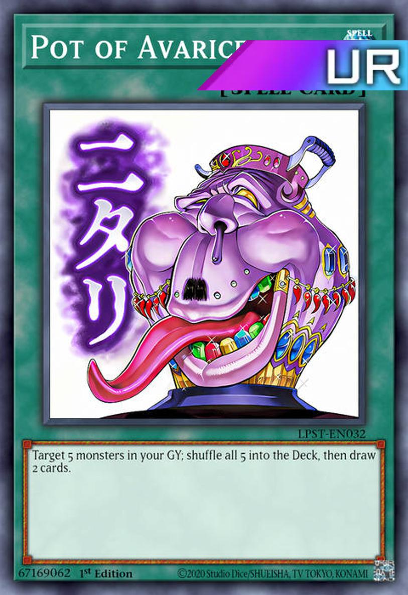Pot of Avarice (Variant Art) - RA05-EN114 - 1st Edition - Ultra Rare