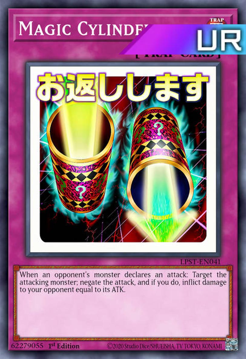 Magic Cylinder (Variant Art) - RA05-EN123 - 1st Edition - Ultra Rare