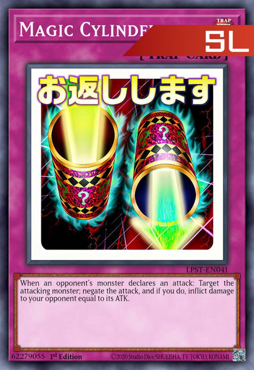 Magic Cylinder (Variant Art) - RA05-EN123 - 1st Edition - Starlight Rare