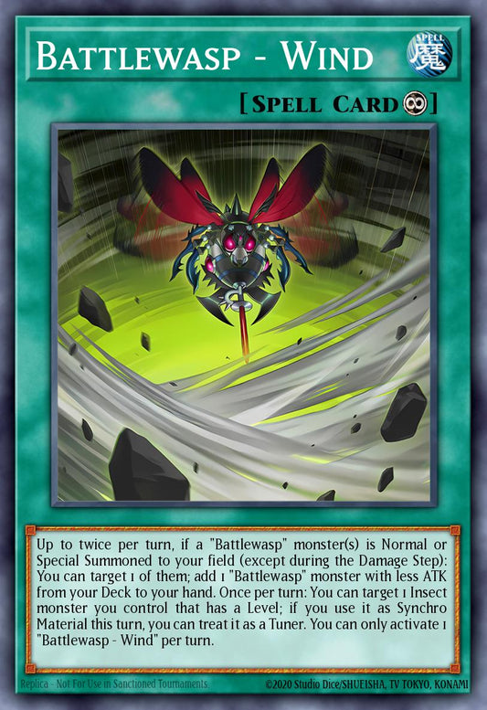 Battlewasp Wind - ROTA-EN052 - 1st Edition - Common