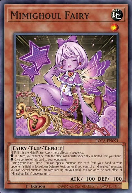 Mimighoul Fairy - ROTA-EN091 - 1st Edition - Super Rare