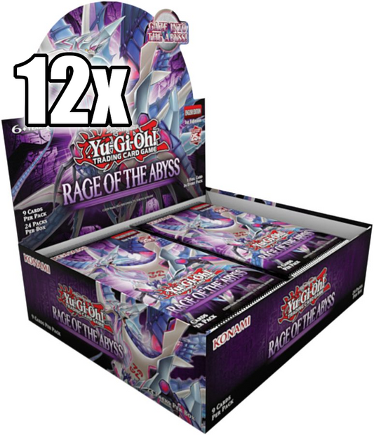 Yu-Gi-Oh Rage of the Abyss Booster Case (12 Boxes) Pre-Order