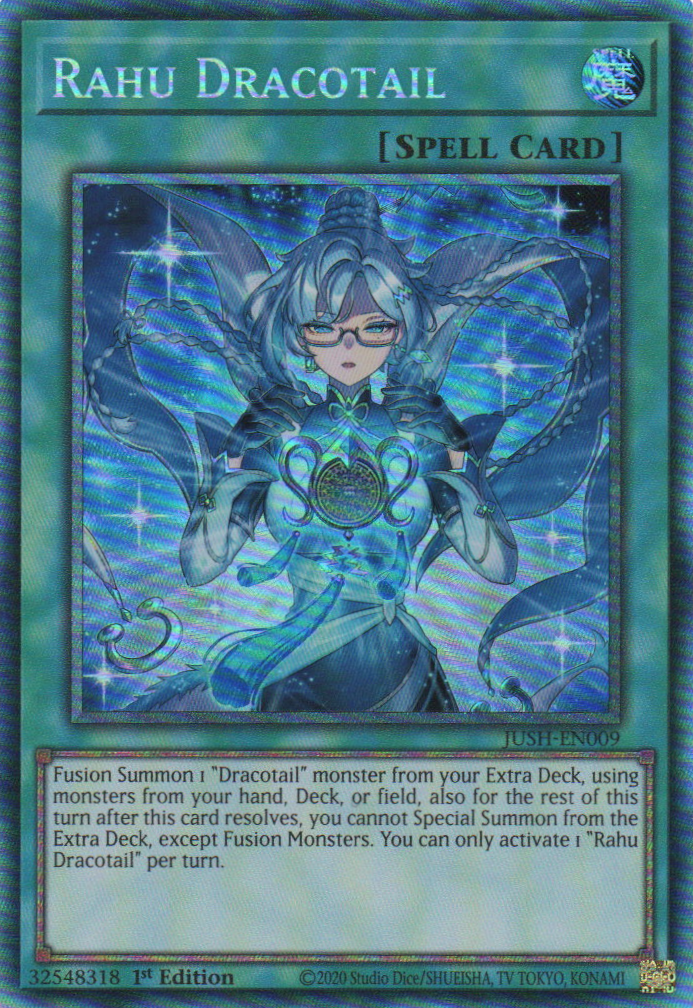 Rahu Dracotail - JUSH-EN009 - 1st Edition - Collector's Rare