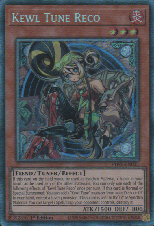 Kewl Tune Reco - PHRE-EN033 - 1st Edition - Collector's Rare
