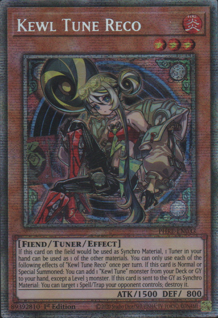 Kewl Tune Reco - PHRE-EN033 - 1st Edition - Starlight Rare