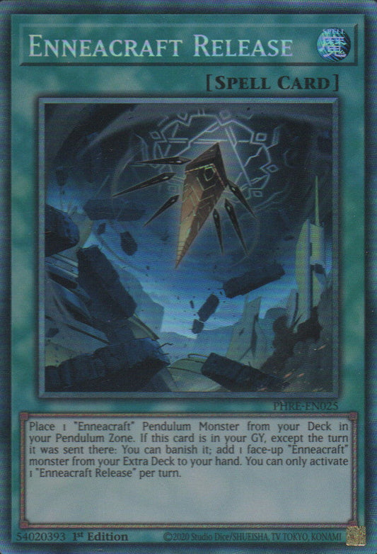 Enneacraft Release - PHRE-EN025 - 1st Edition - Collector's Rare