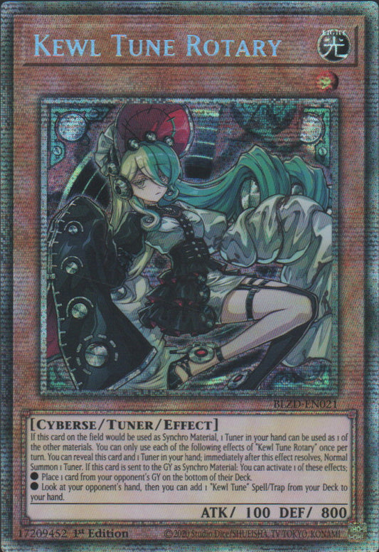 Kewl Tune Rotary - BLZD-EN021 - 1st Edition - Starlight Rare