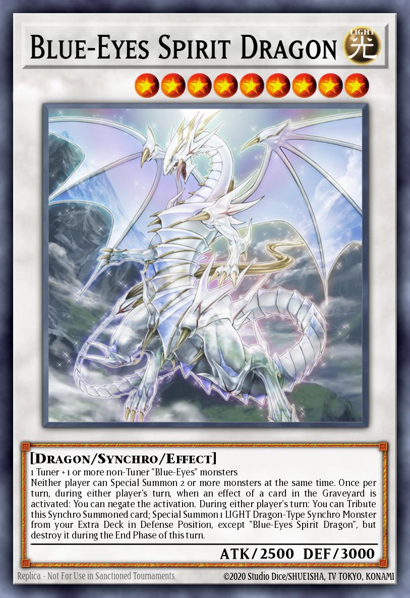 Blue-Eyes Spirit Dragon - SDWD-EN038 - 1st Edition - Common