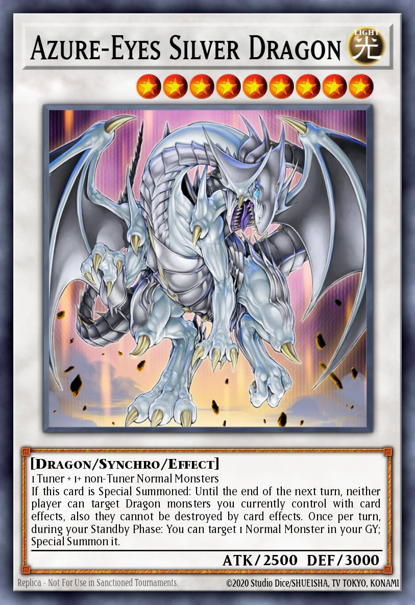 Azure-Eyes Silver Dragon - SDWD-EN039 - 1st Edition - Common