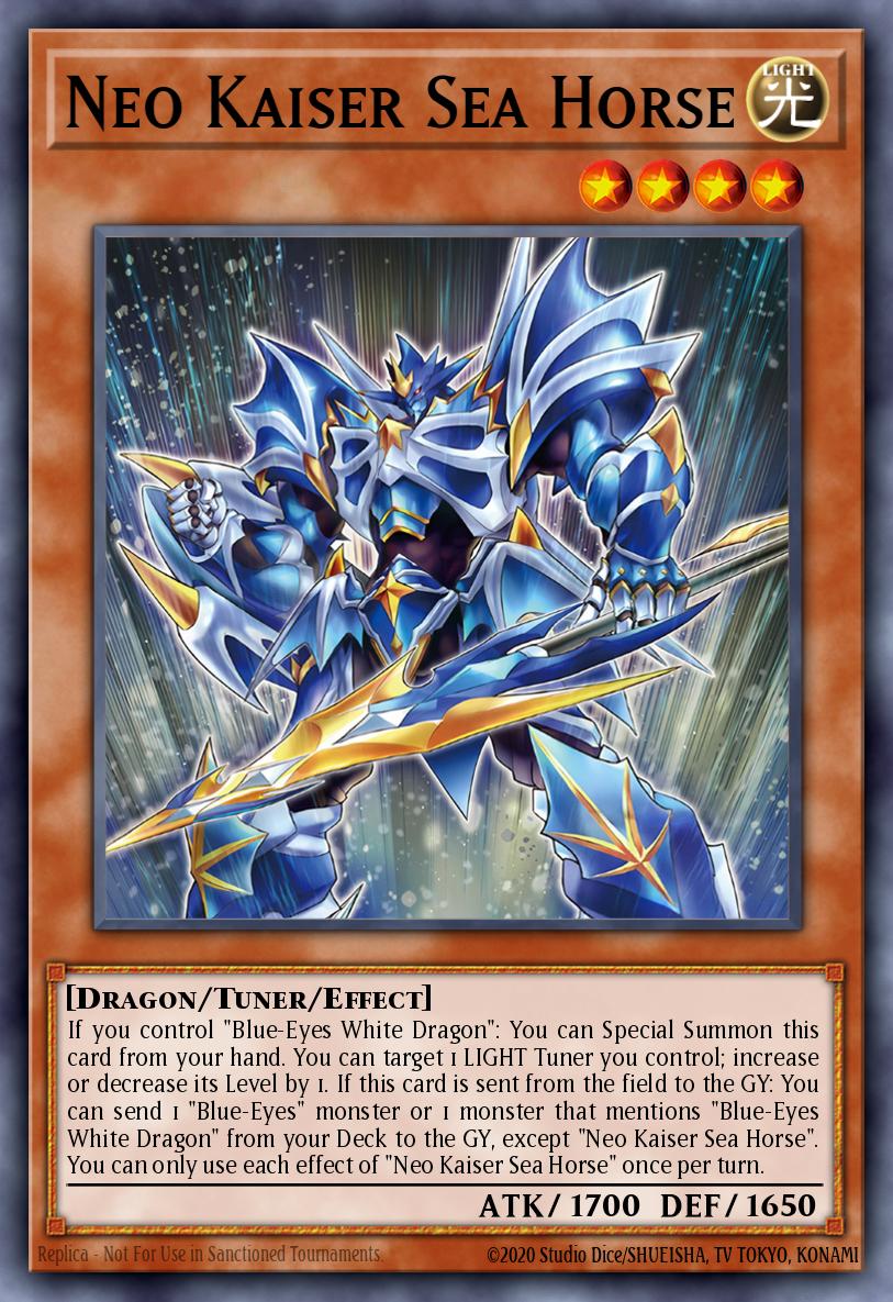 Neo Kaiser Sea Horse - SDWD-EN004 - 1st Edition - Super Rare