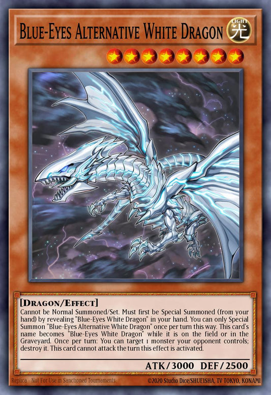 Blue-Eyes Alternative White Dragon - SDWD-EN005 - 1st Edition - Common