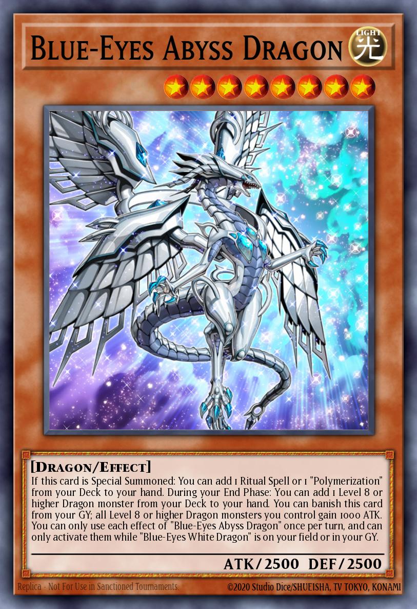 Blue-Eyes Abyss Dragon - SDWD-EN007 - 1st Edition - Common