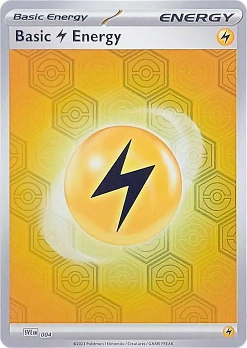 Basic Lightning Energy - Shrouded Fable Reverse Holo Energy Card