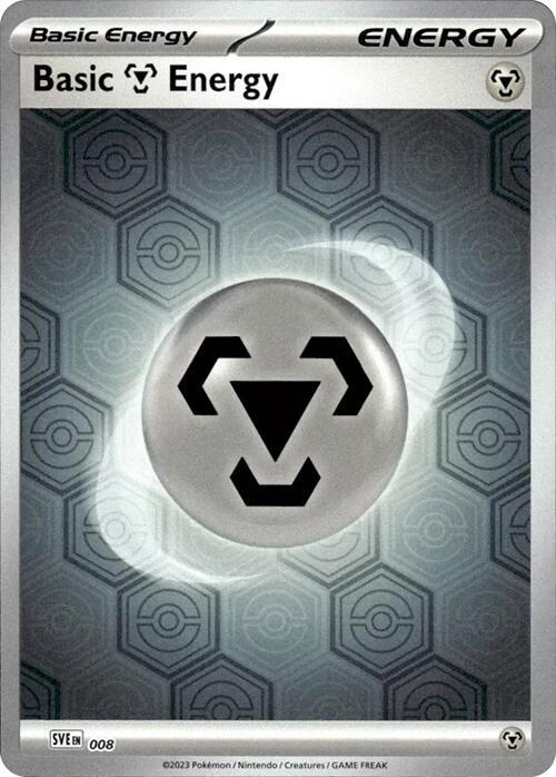 Basic Metal Energy - Shrouded Fable Reverse Holo Energy Card