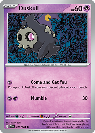 Duskull - Shrouded Fable - 018/064 - Common