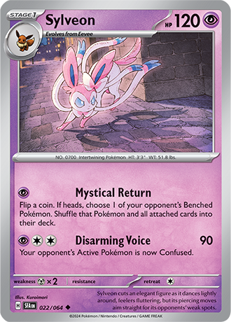 Sylveon - Shrouded Fable - 022/064 - Uncommon