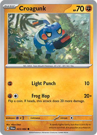 Croagunk - Shrouded Fable - 023/064 - Common