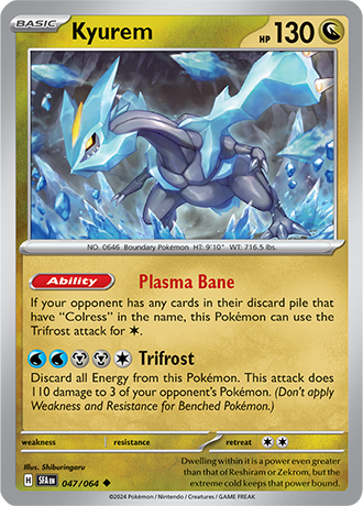 Kyurem - Shrouded Fable - 047/064 - Uncommon