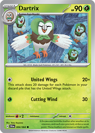 Dartrix - Shrouded Fable - 004/064 - Common