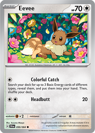 Eevee - Shrouded Fable - 050/064 - Common