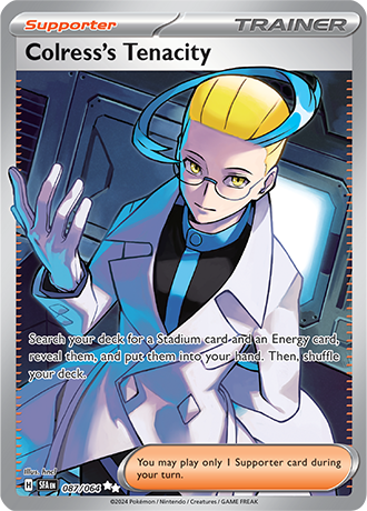 Colress's Tenacity - Shrouded Fable - 087/064 - Full Art