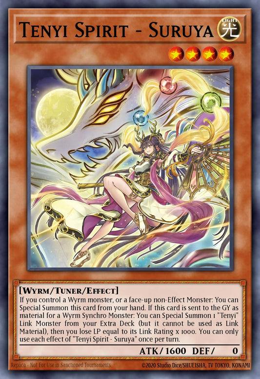 Tenyi Spirit – Suruya - SUDA-EN021 - 1st Edition - Secret Rare