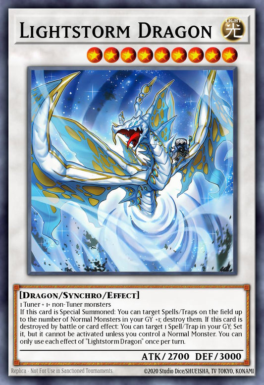 Lightstorm Dragon - SUDA-EN043 - 1st Edition - Common