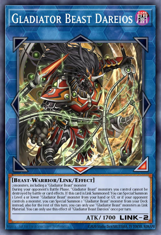 Gladiator Beast Dareios - SUDA-EN048 - 1st Edition - Common