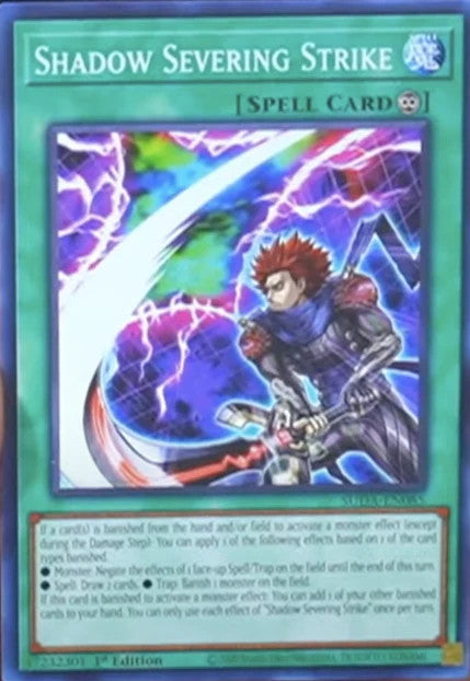 Shadow Severing Strike - SUDA-EN085 - 1st Edition - Common