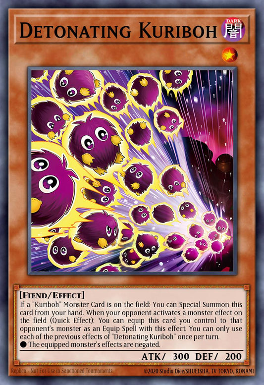 Detonating Kuriboh - SUDA-EN097 - 1st Edition - Super Rare