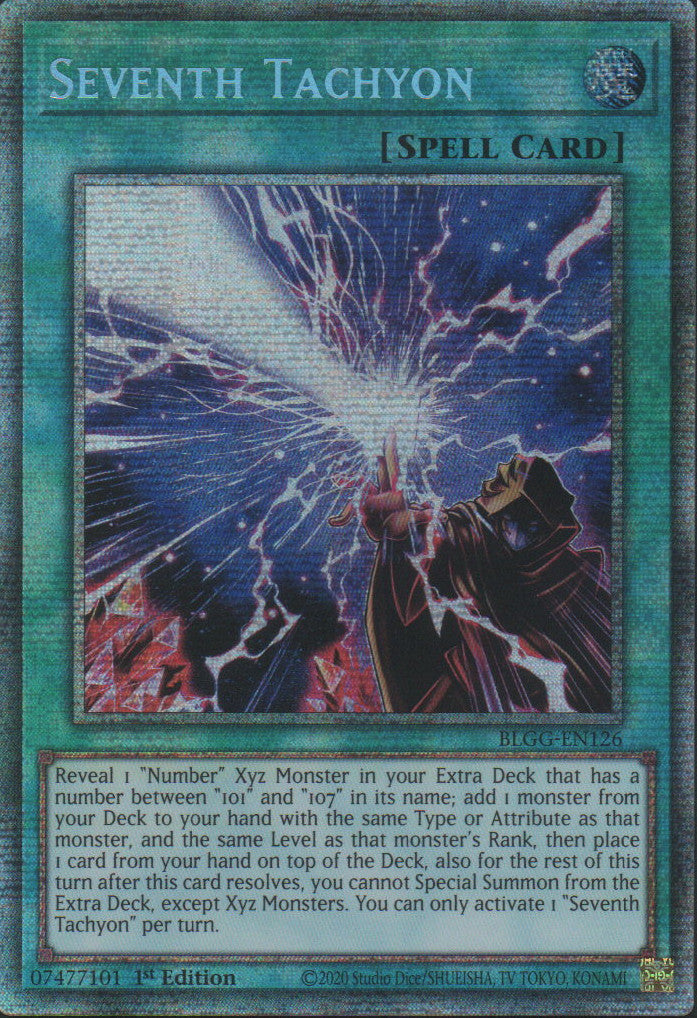 Seventh Tachyon - BLGG-EN126 - 1st Edition - Starlight Rare