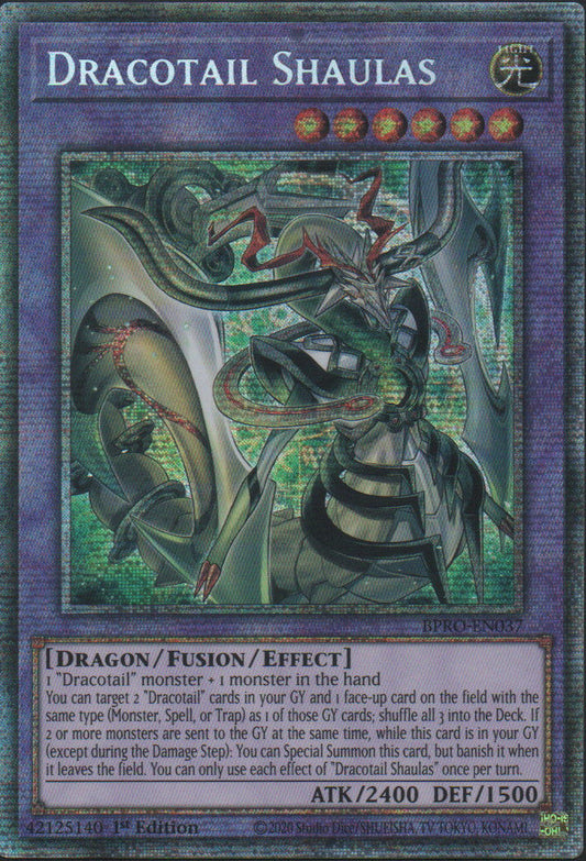 Dracotail Shaulas - BPRO-EN037 - 1st Edition - Starlight Rare