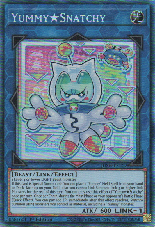 Yummy Snatchy - JUSH-EN022 - 1st Edition - Collector's Rare