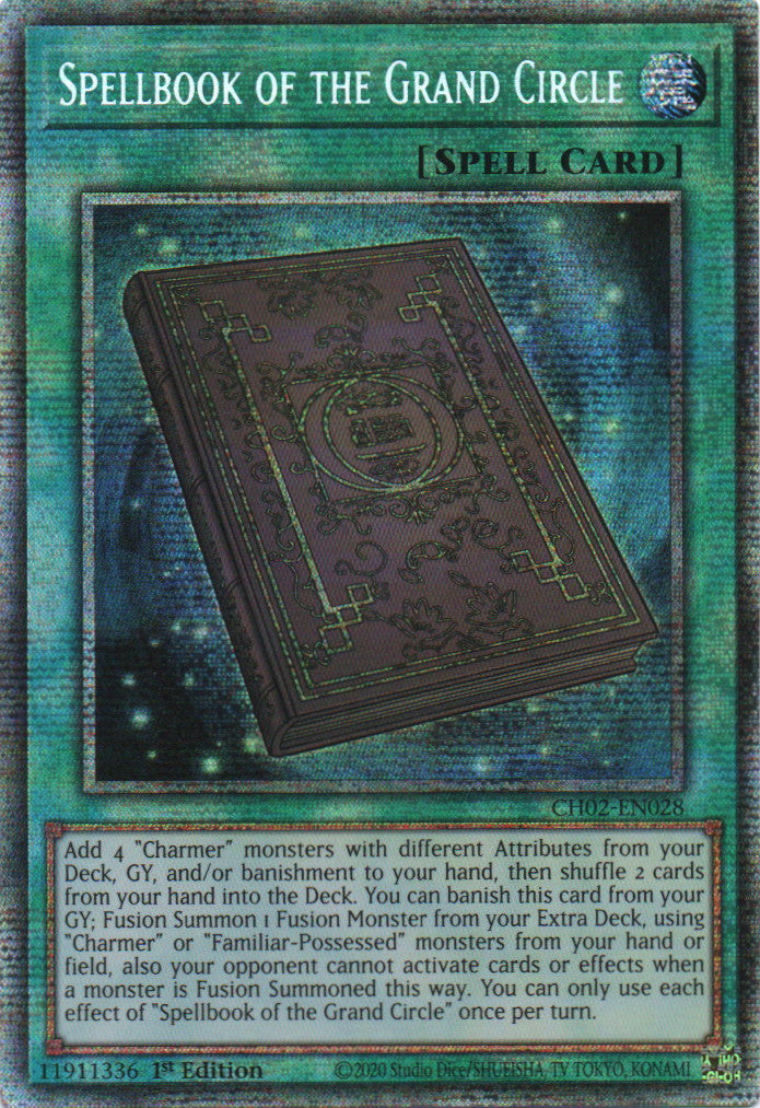 Spellbook of the Grand Circle - CH02-EN028 - 1st Edition - Starlight Rare