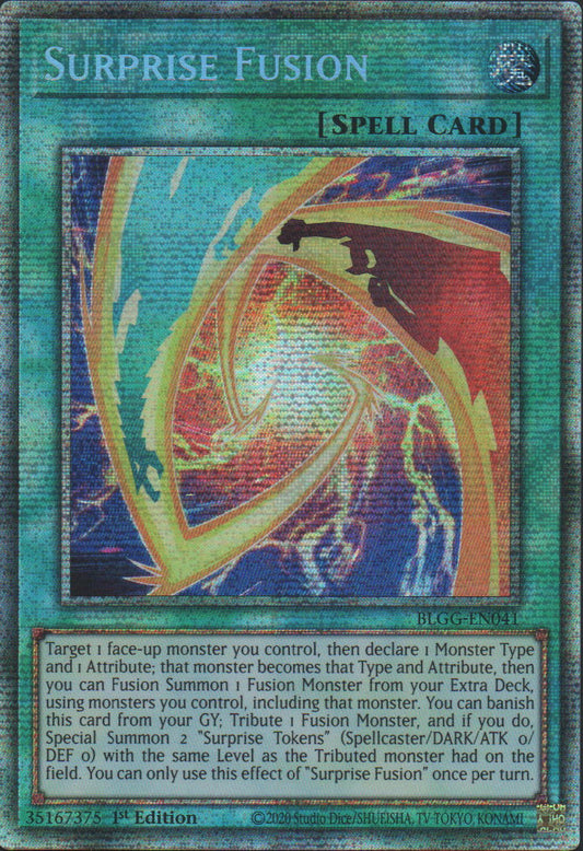Surprise Fusion - BLGG-EN041 - 1st Edition - Starlight Rare