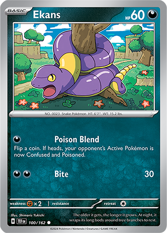 Ekans - Temporal Forces - 100/162 - Common