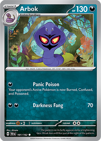 Arbok - Temporal Forces - 101/162 - Common