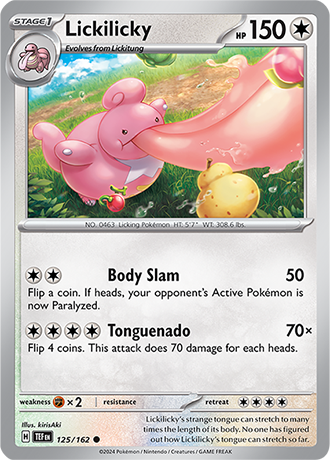 Lickilicky - Temporal Forces - 125/162 - Common