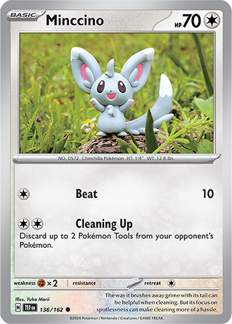 Minccino - Temporal Forces - 136/162 - Common