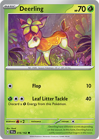 Deerling - Temporal Forces - 016/162 - Common