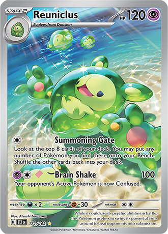 Reuniclus - Temporal Forces - 171/162 - Illustration Rare