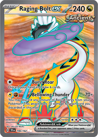 Raging Bolt - Temporal Forces - 196/162 - Full Art