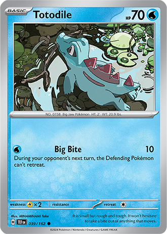 Totodile - Temporal Forces - 039/162 - Common